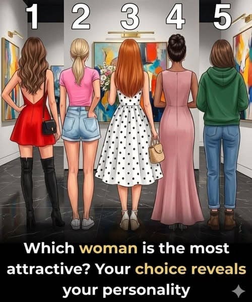 Your choice reveals your personality…