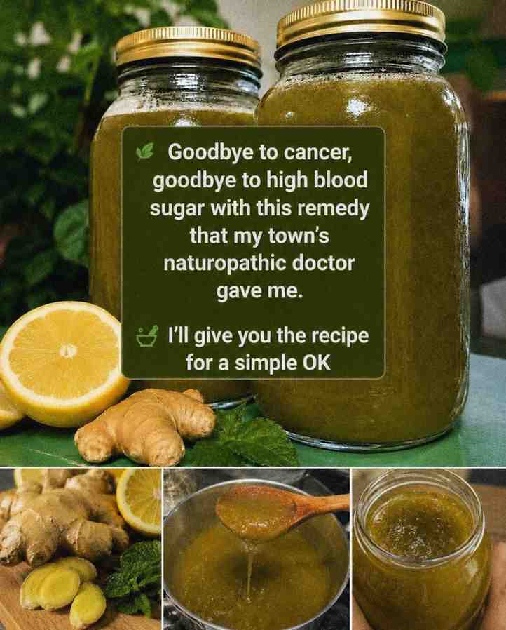 Healing Lemon Ginger Drink