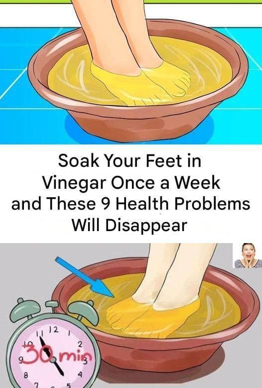 Soak Your Feet in Vinegar Once a Week: The Simple Home Remedy Many People Over 60 Swear By