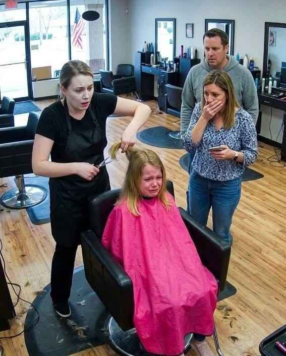 The W0rd Hidden Beneath Her Hair…*