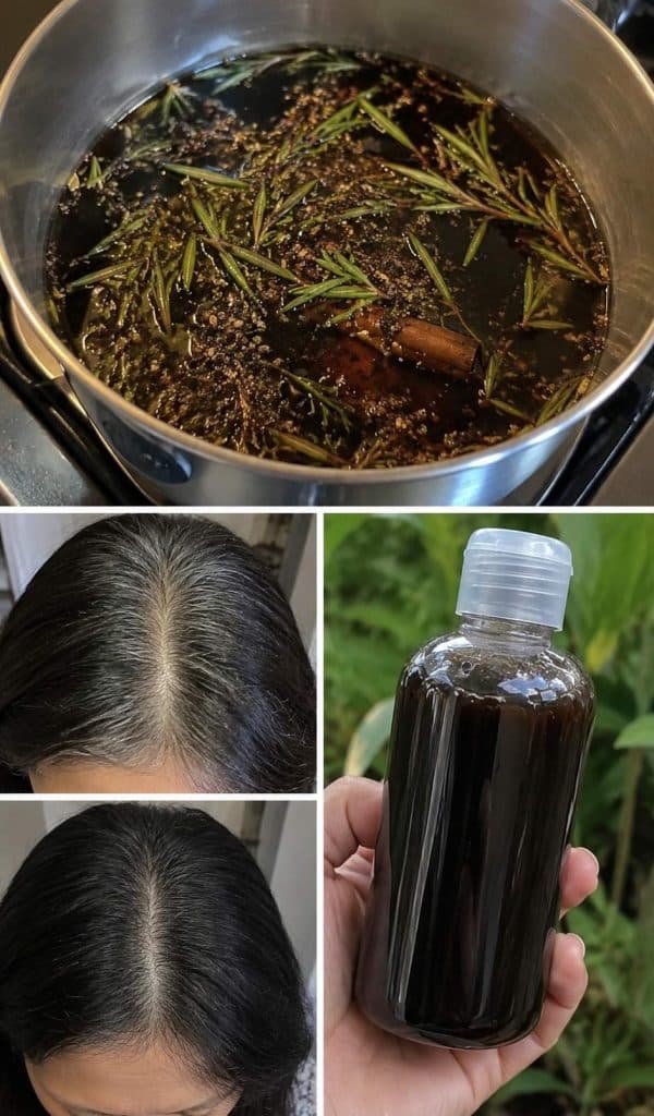 The Homemade Rosemary and Coffee Shampoo Many Seniors Are Talking About for Gray Hair