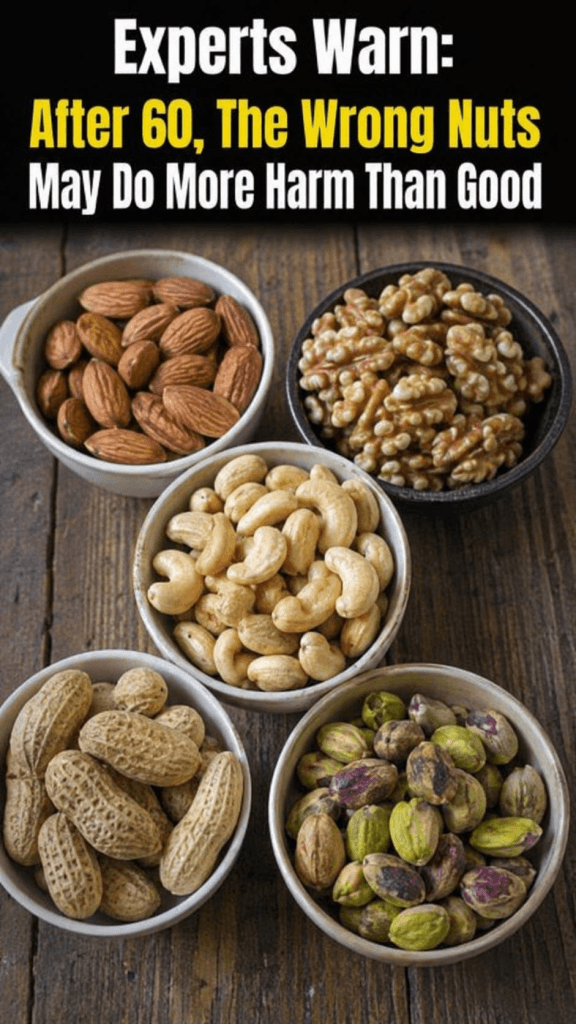After 60, These Nuts May Be Helping—or Hurting—Your Health: Here’s What Experts Recommend
