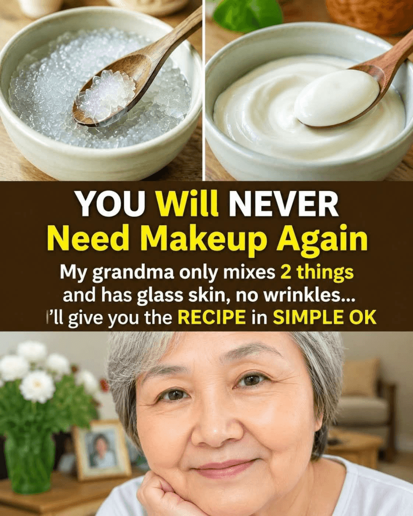 My Grandmother’s Simple 2-Ingredient Skincare Routine for Soft, Glowing Skin