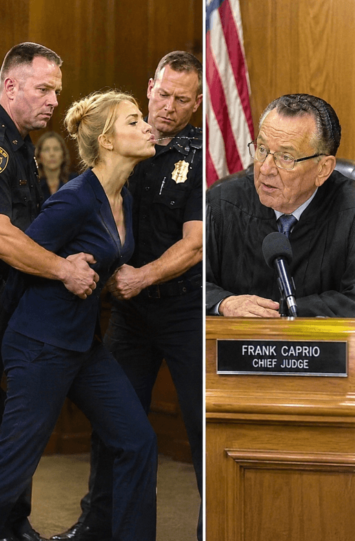 Everyone Thought She Spit at the Judge. What Really Happened Left the Entire Courtroom Silent.