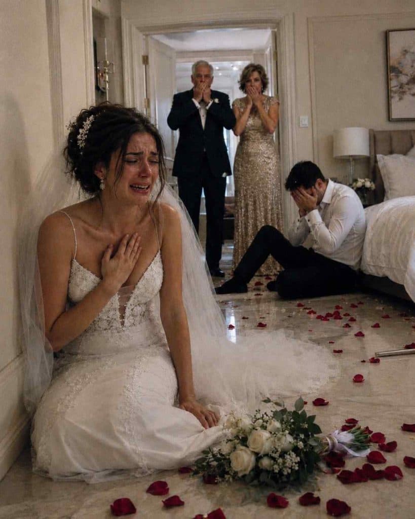 On Her Wedding Night, The Bride Screamed, and Her Mother-in-Law Burst Into the R00m. She Found Her Shaking on the Floor While Her Son Whispered, “She Had to Pay.”