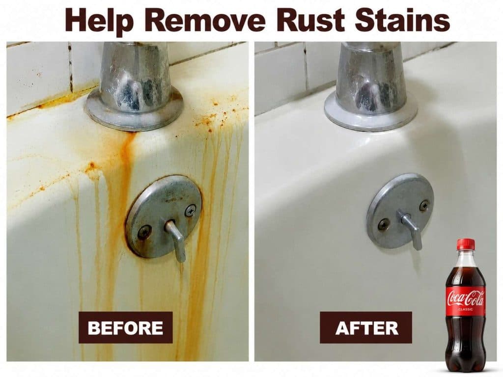 Can Coca-Cola Help Remove Rust Stains in the Bathroom? Here’s What Many Homeowners Have Discovered…
