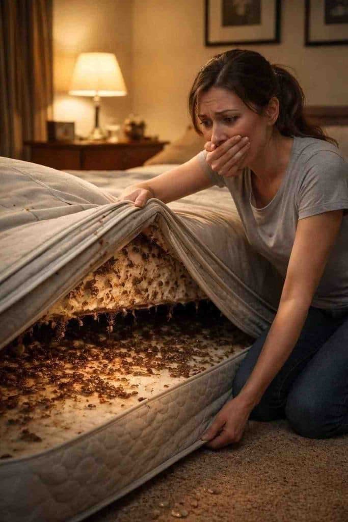 For Three Months, My Husband’s Side of the Bed Smelled Like Something Was R0tting… When I Finally Cut It Open, the Truth Destroyed Everything