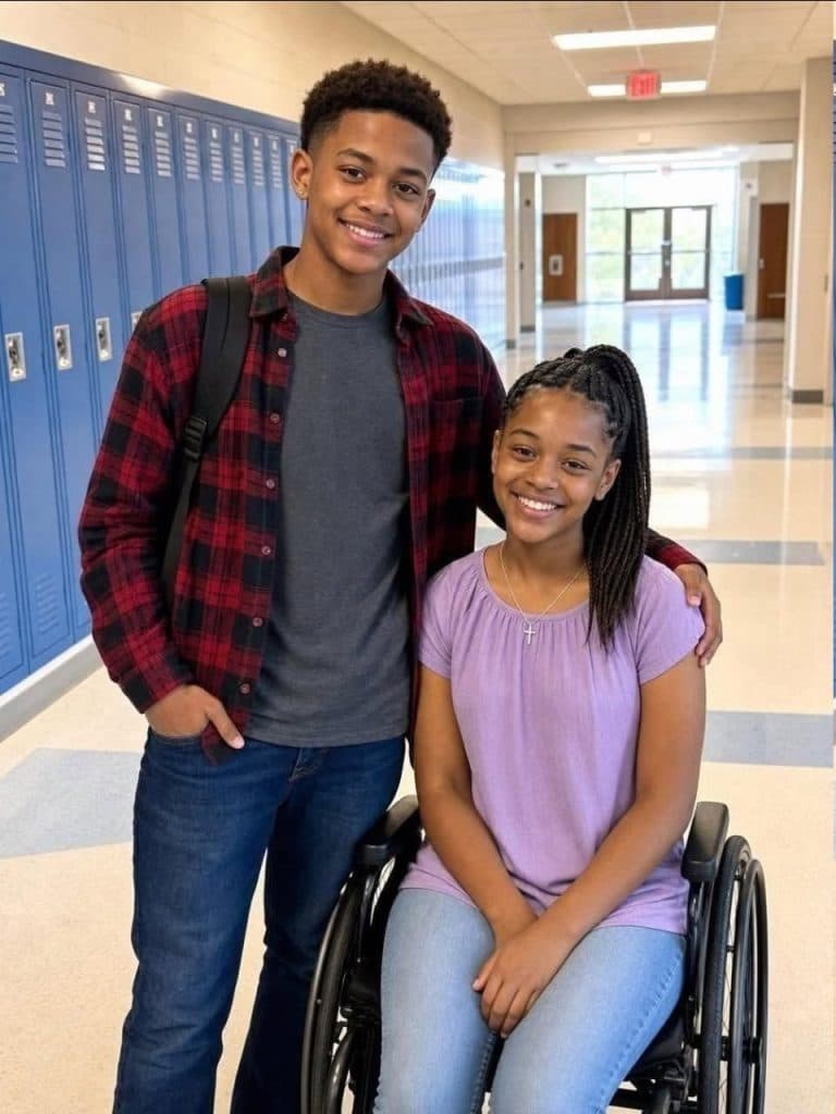 My Teen Son Sold His Guitar to Buy a New Wheelchair for His Classmate The Next Day, 0fficers Sh0wed up at Our Door