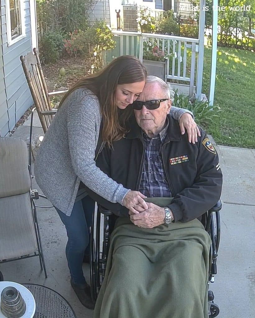 I Was Paid to Pretend to Be a Blind Veteran’s Granddaughter Every Sunday But After He Passed Away, His Final Wish Changed My Life F0rever…