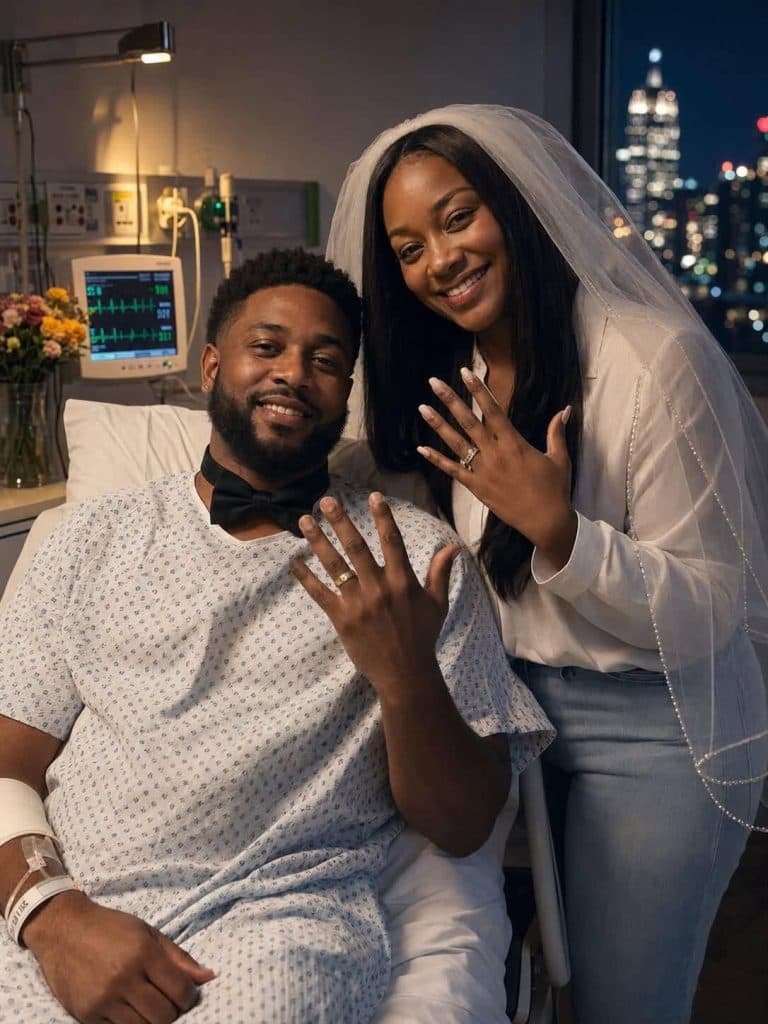 I Married My Childhood Sweetheart in His Hospital Room After Doctors Said He Had Only Months to Live Right After We Said ‘I Do,’ a Nurse Whispered, ‘He Lies to Y0u… Look