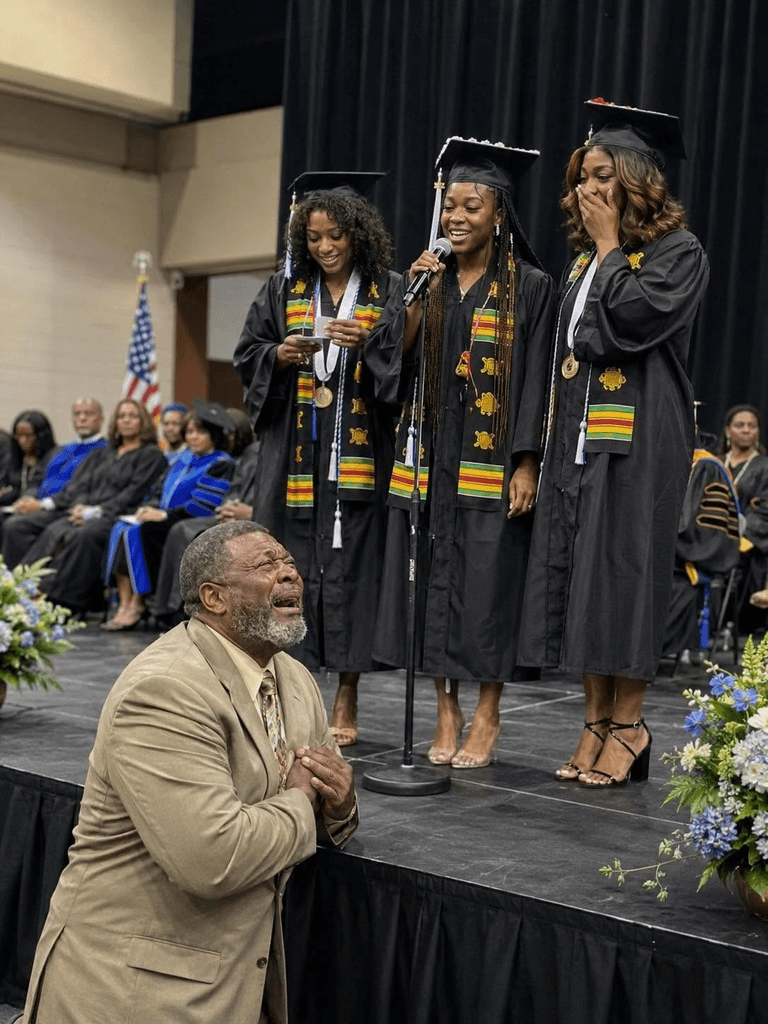 I Gave Up 22 Years of My Life Raising My Triplet Nieces What They Did at Their College Graduation Made Me Drop to My Knees