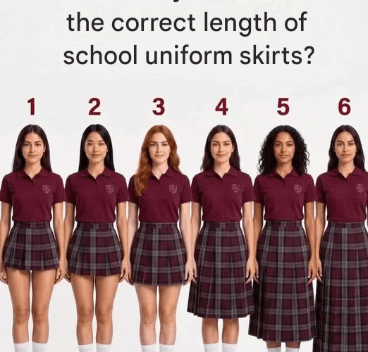 What Do You Think Is the Right Length for School Uniform Skirts?