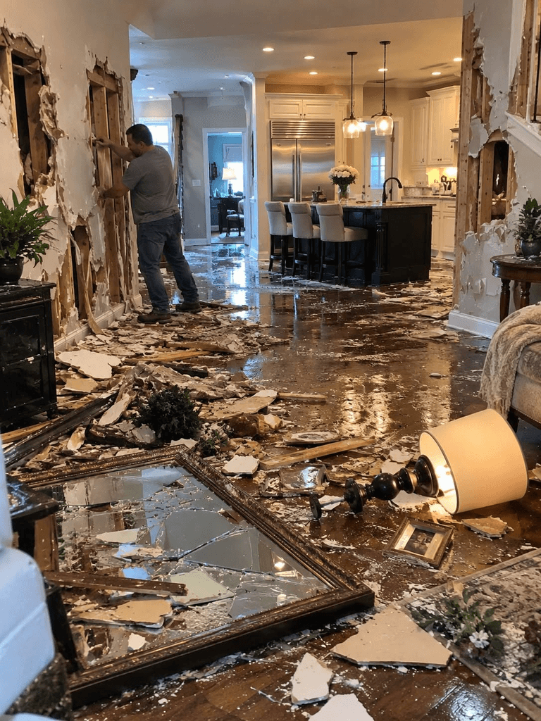 My Ex Husband Trashed My House Until My Father Stepped In
